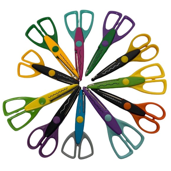 Scissors Edger Paper Cutter  Scrapbooking Decorative Craft Arts & Crafts Lot 11 - Picture 2 of 13